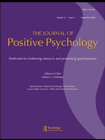 2.Indian Journal of Positive Psychology